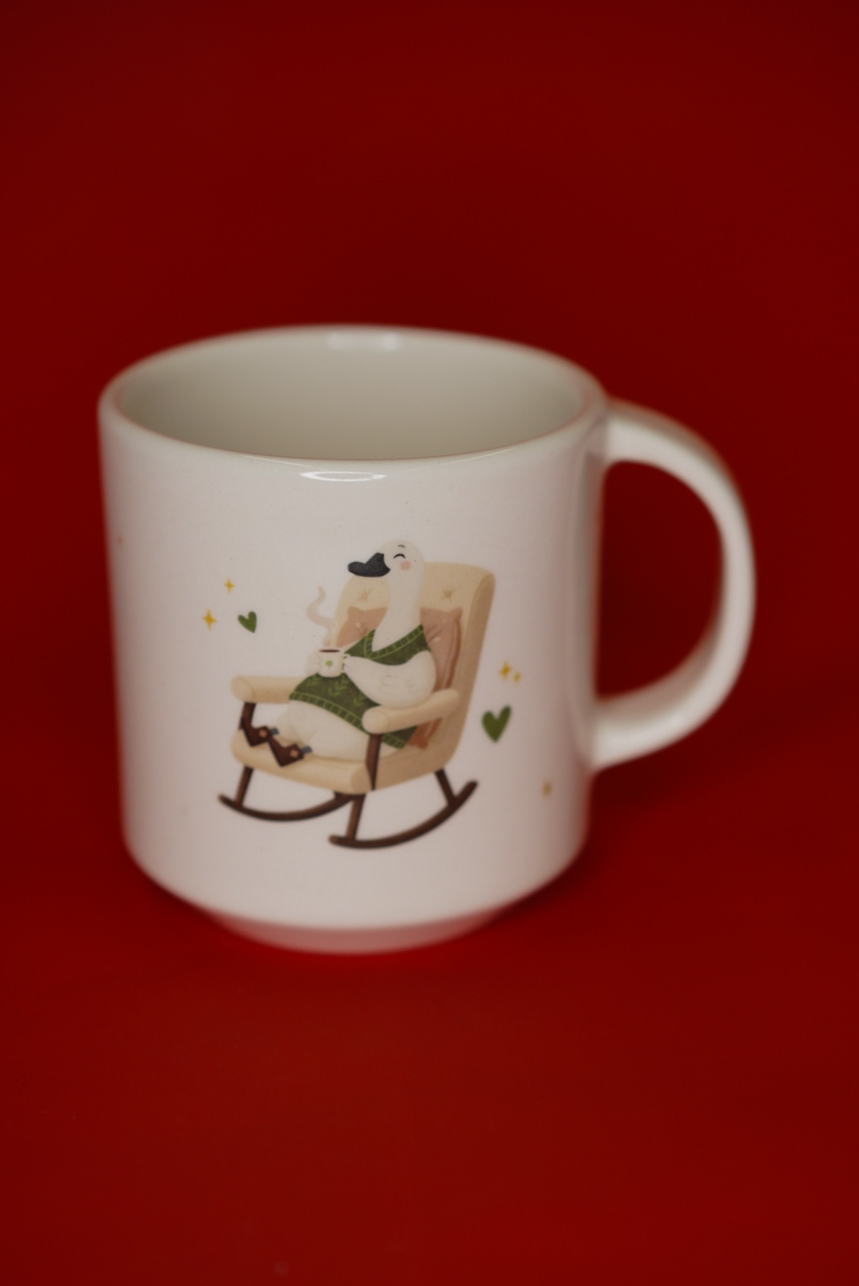 Кружка с гусём