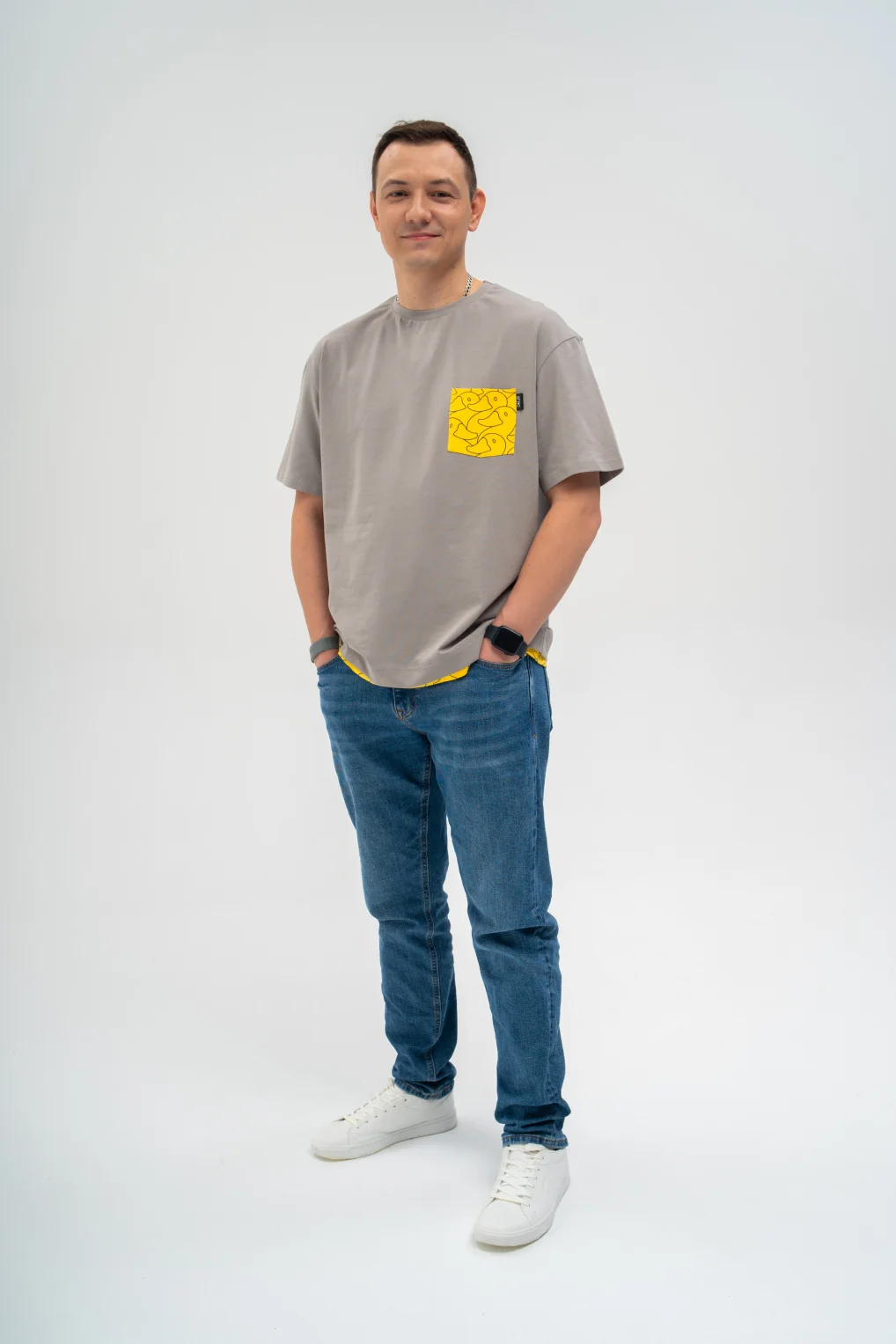 Футболка унисекс с гусем